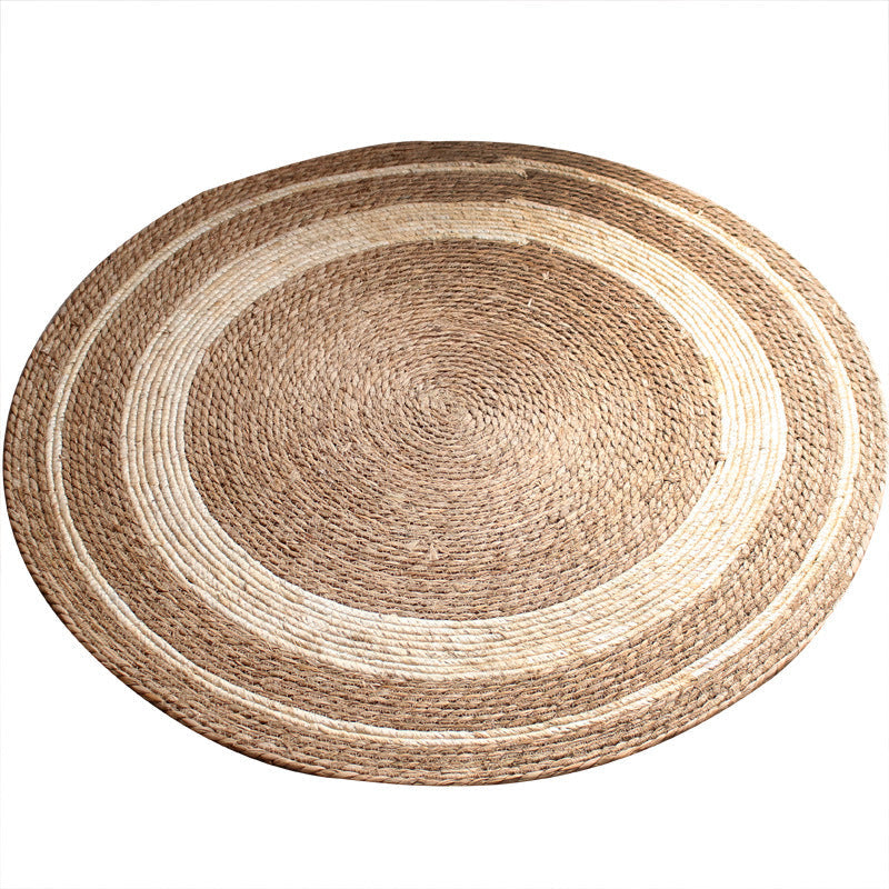 Rug Woven 47 Inch Solid Color | High & Bury