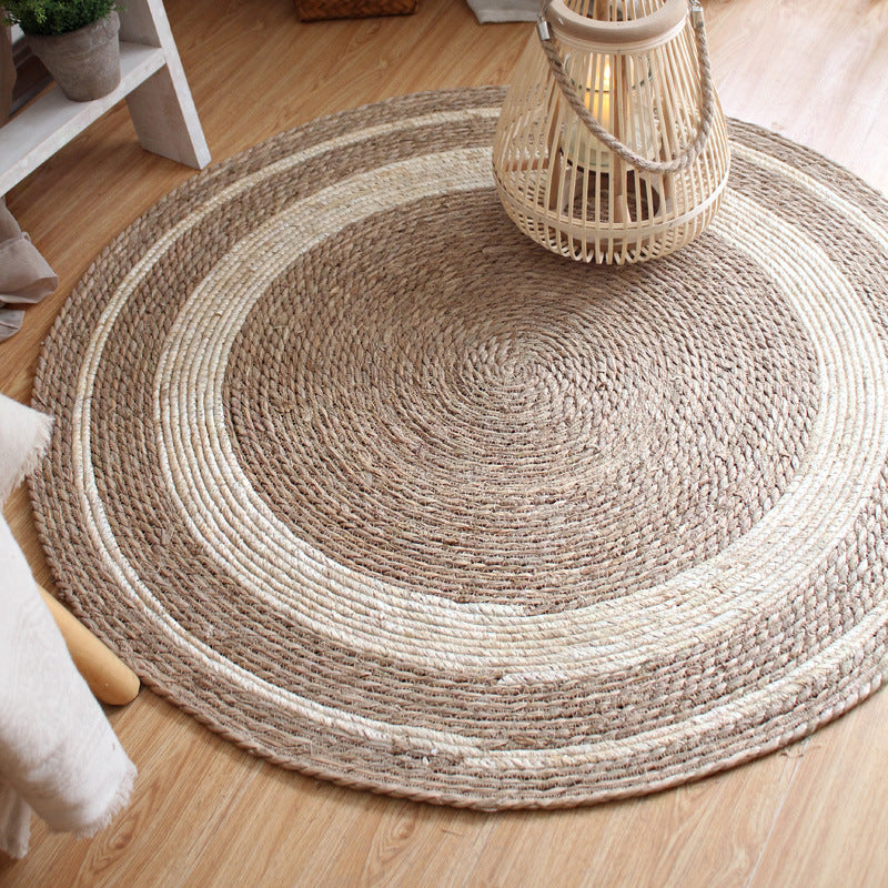 Rug Woven 47 Inch Solid Color | High & Bury
