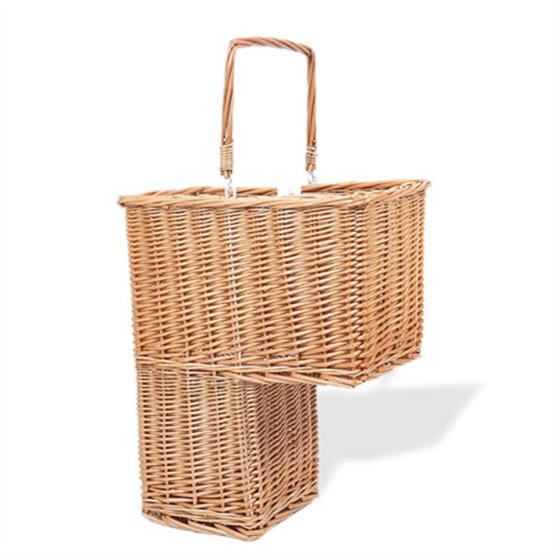 Rustic Basket with Practical Carrying Handle | High & Bury