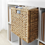 Rustic Decorative Basket made of Natural Fibers | High & Bury