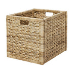 Rustic Decorative Basket made of Natural Fibers | High & Bury
