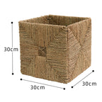 Rustic Decorative Basket made of Natural Fibers | High & Bury