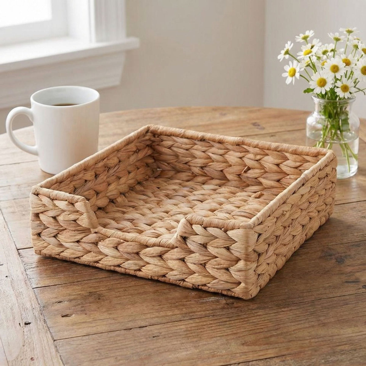 Rustic Design Storage Basket | High & Bury