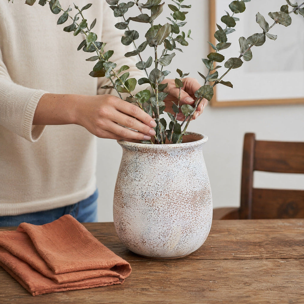 Rustic Handmade Ceramic Pot | High & Bury