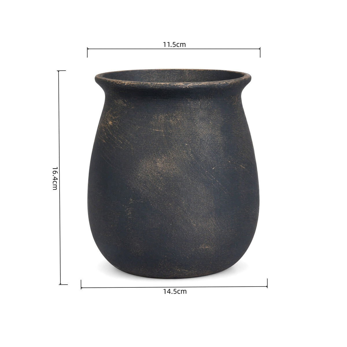 Rustic Handmade Ceramic Pot | High & Bury