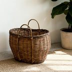 Rustic Handwoven Basket | High & Bury