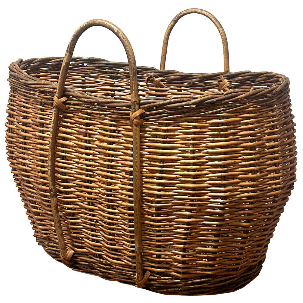 Rustic Handwoven Basket | High & Bury