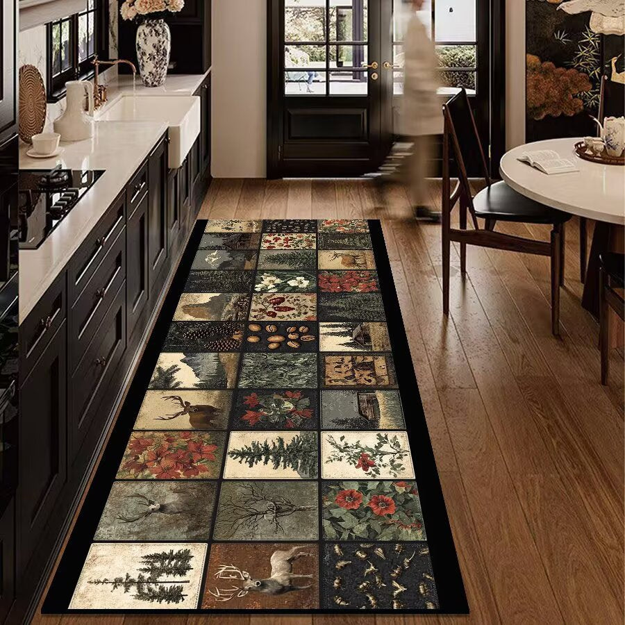 Rustic Outdoor Adventure Area Mat | High & Bury