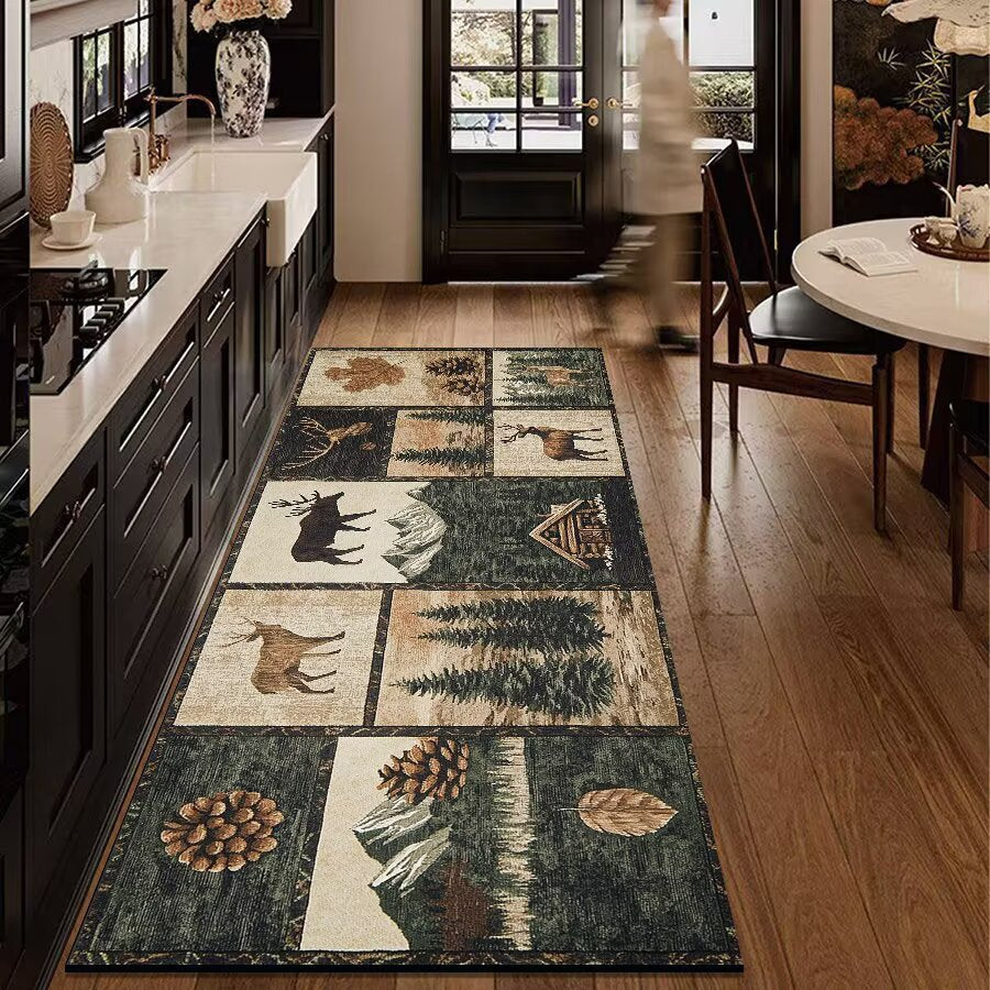 Rustic Outdoor Adventure Area Mat | High & Bury