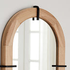 Rustic Oval Decorative Wall Mirror | High & Bury