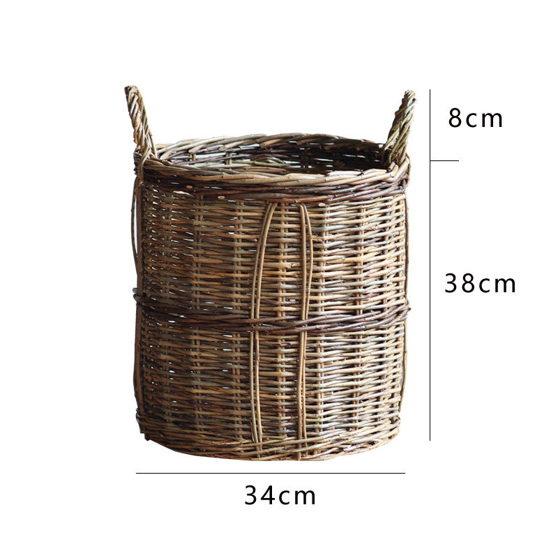 Rustic Storage Basket | High & Bury