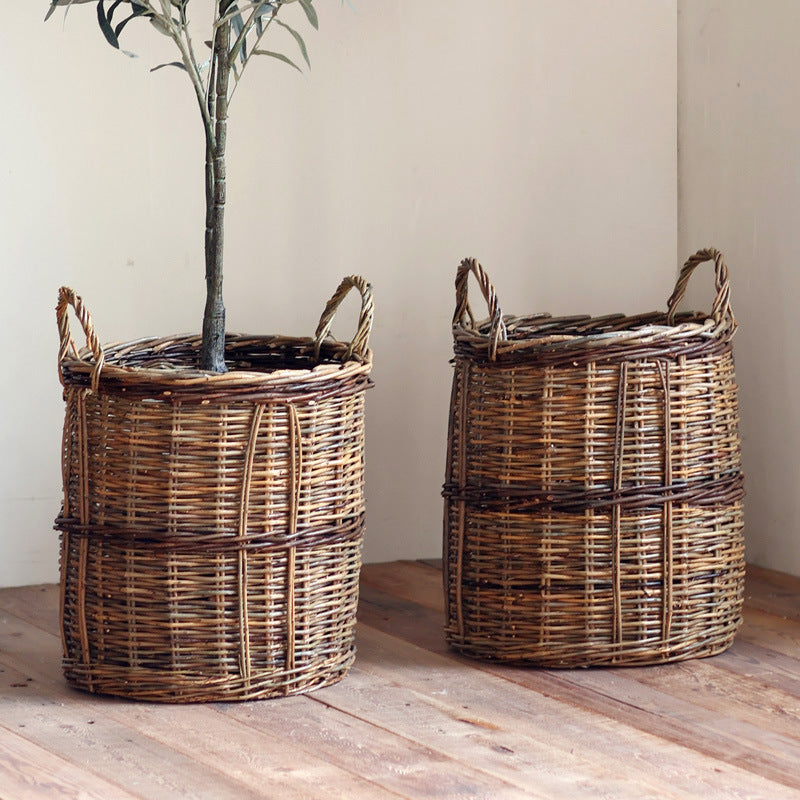 Rustic Storage Basket | High & Bury