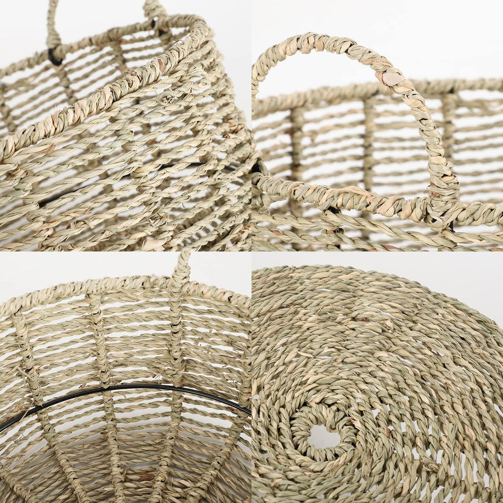 Rustic Storage Basket Soft Textile Handwoven | High & Bury