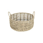 Rustic Storage Basket Soft Textile Handwoven | High & Bury