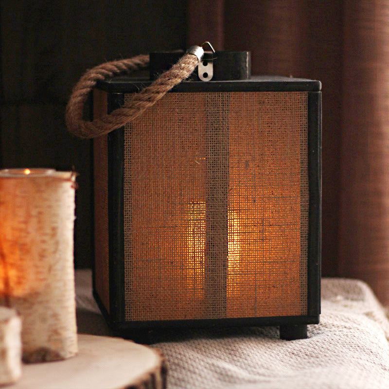 Rustic Table Lamp | High & Bury