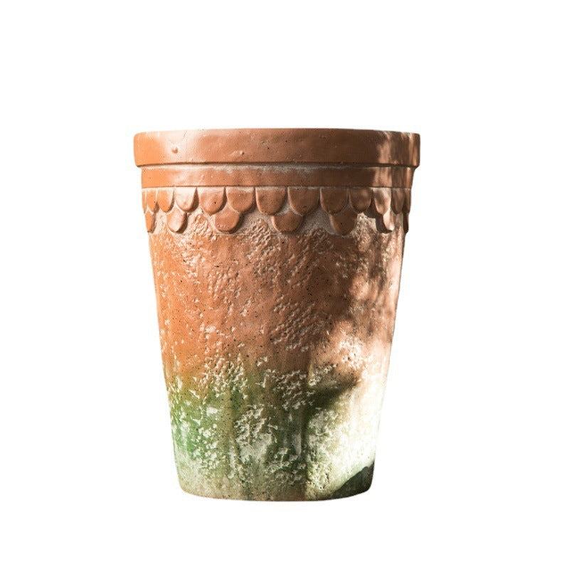 Rustic Terracotta Plant Pot | High & Bury