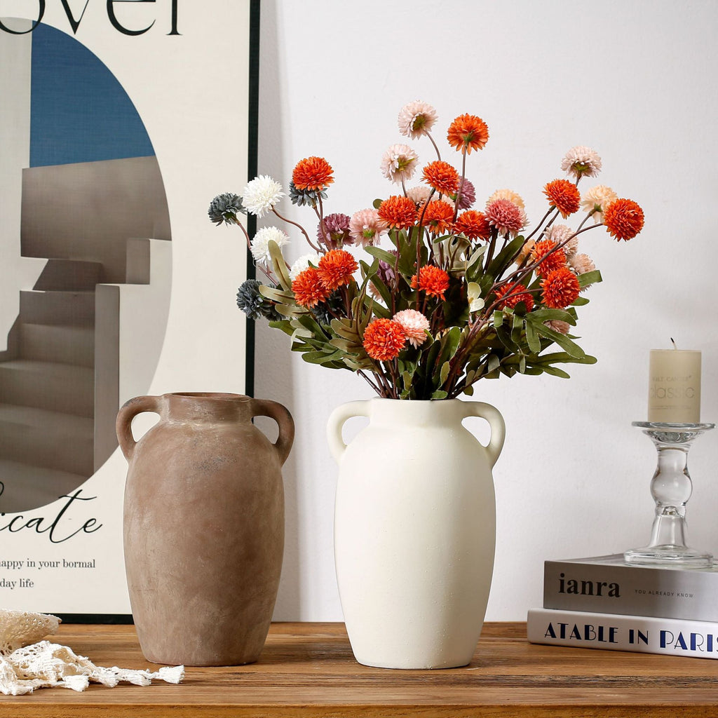 Rustic Terracotta Vase | High & Bury