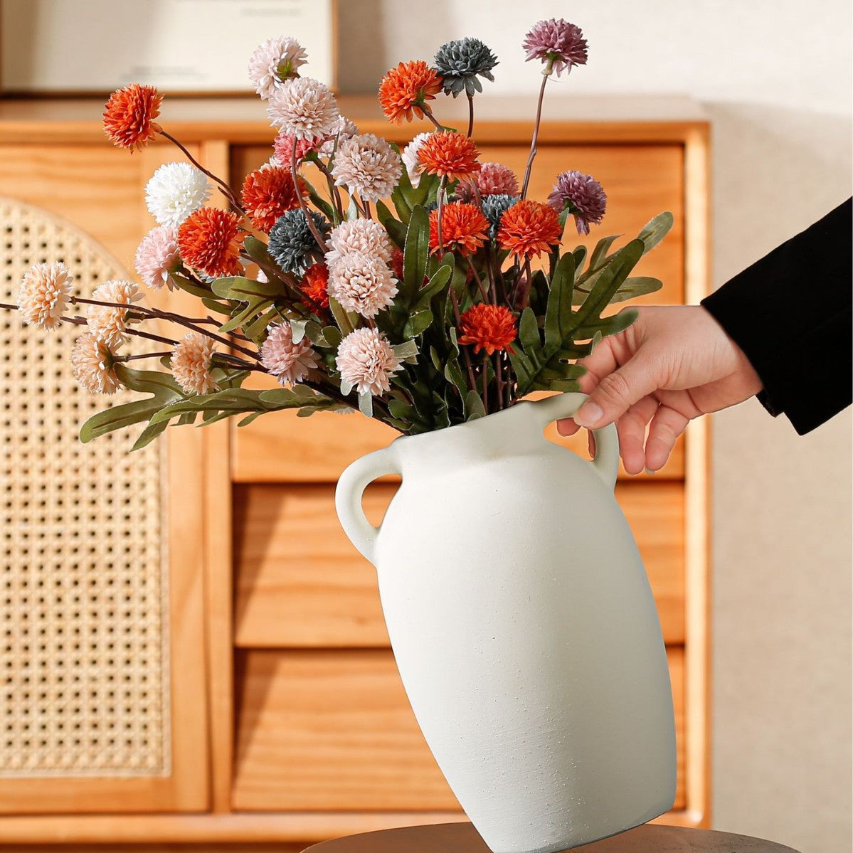 Rustic Terracotta Vase | High & Bury