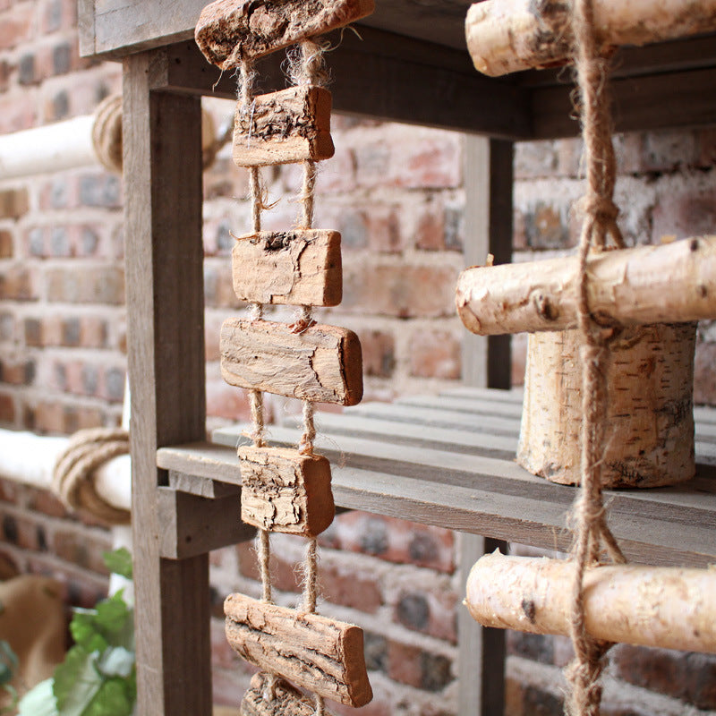 Rustic Wall Hanging made of Natural Wood | High & Bury