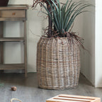 Rustic Wicker Basket | High & Bury