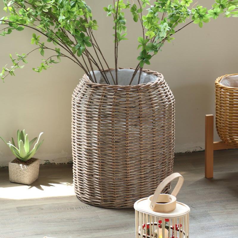 Rustic Wicker Basket | High & Bury
