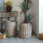 Rustic Wicker Basket | High & Bury
