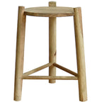 Rustic Wooden Stool | High & Bury