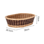 Rustic Woven Basket | High & Bury