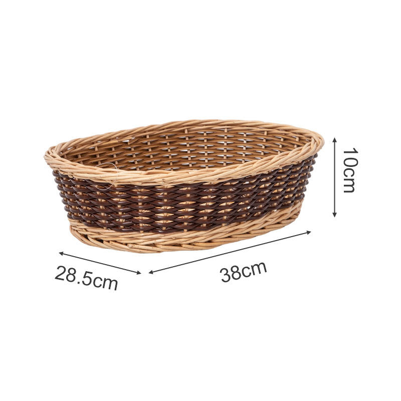 Rustic Woven Basket | High & Bury