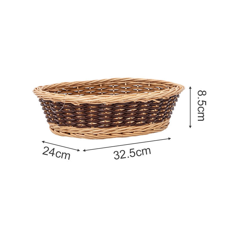 Rustic Woven Basket | High & Bury