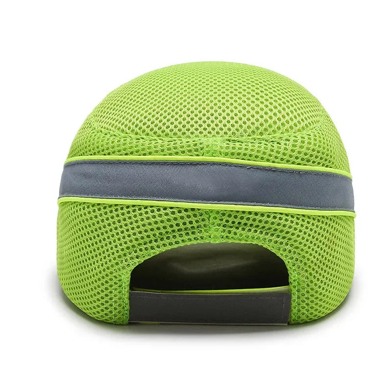 Safety Bump Cap with ABS Shell, Mesh and Adjustable Strap, view 2