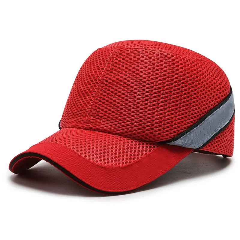 Safety Bump Cap with ABS Shell, Mesh and Adjustable Strap
