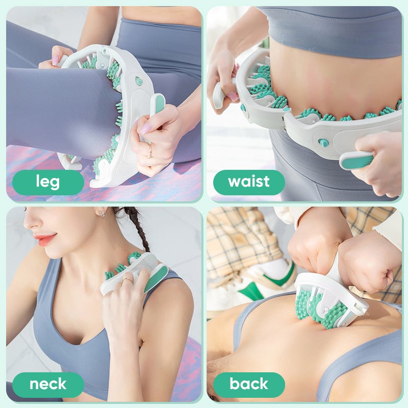 Sakerplus Manual Massage Roller with Adjustable Opening and Removable Handle, view 16