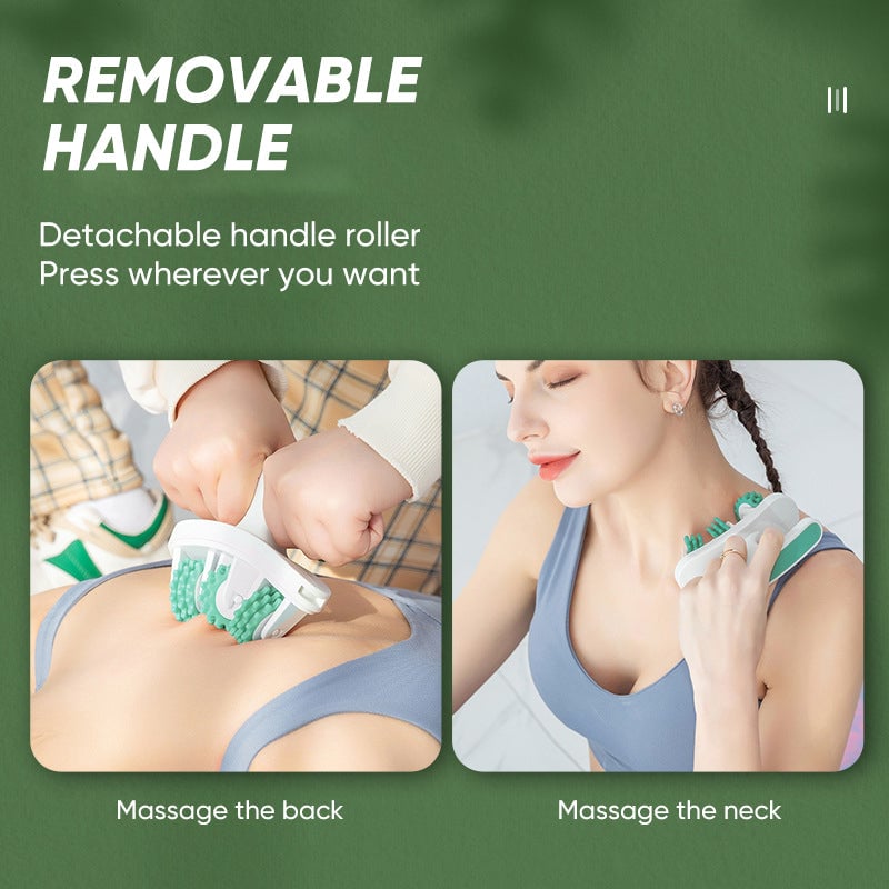 Sakerplus Manual Massage Roller with Adjustable Opening and Removable Handle, view 18