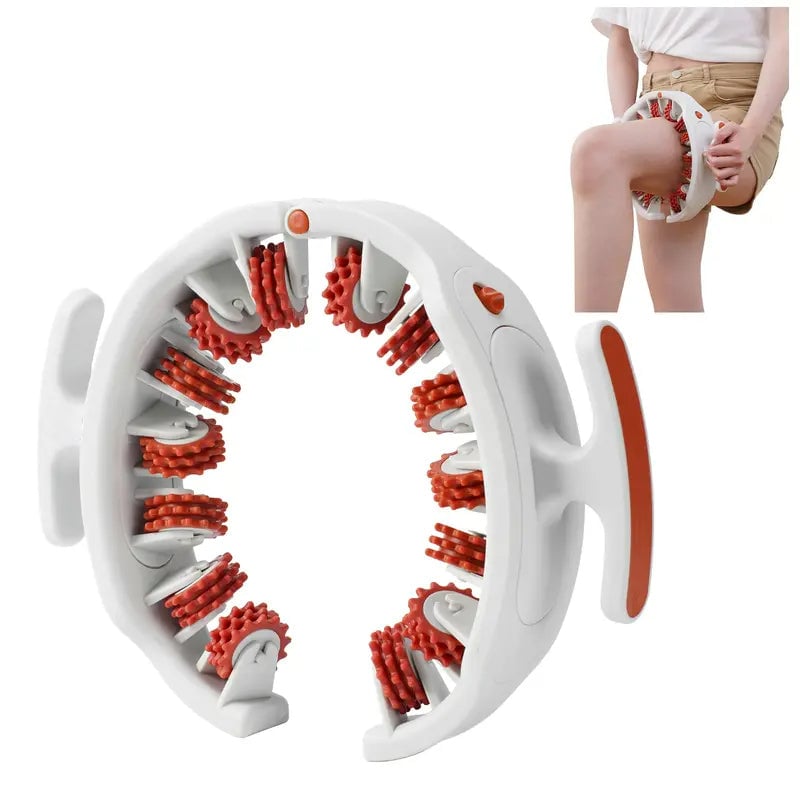 Sakerplus Manual Massage Roller with Adjustable Opening and Removable Handle, view 5