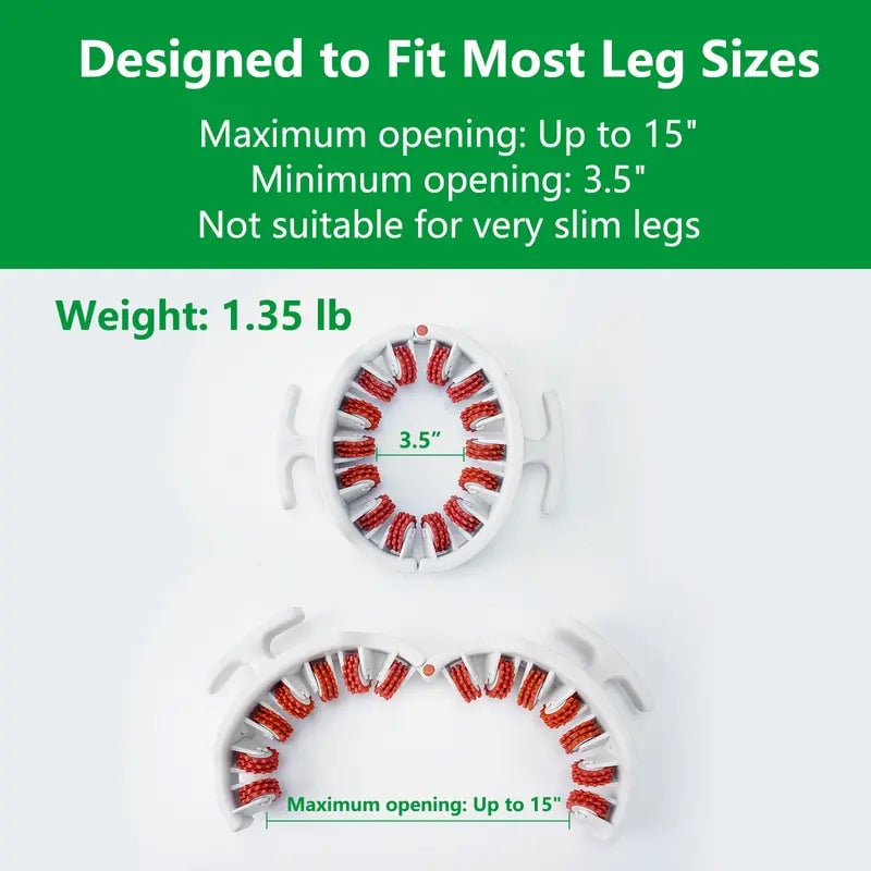 Sakerplus Manual Massage Roller with Adjustable Opening and Removable Handle, view 8