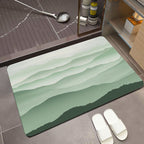Scenic Mountain Landscape Bath Mat | High & Bury
