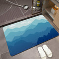 Scenic Mountain Landscape Bath Mat | High & Bury
