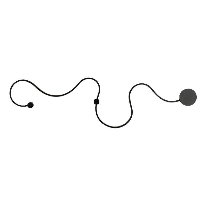 Sculptural LED Wave Wall Lamp | High & Bury