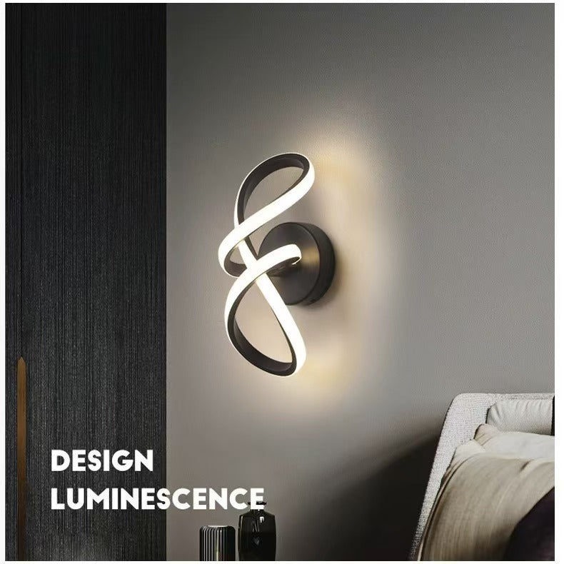 Sculptural Violin Key LED Ambient Wall Light | High & Bury