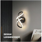 Sculptural Violin Key LED Ambient Wall Light | High & Bury