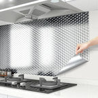 Self-Adhesive Aluminium Kitchen Sticker Wallpaper, 40 cm Wide, view 4
