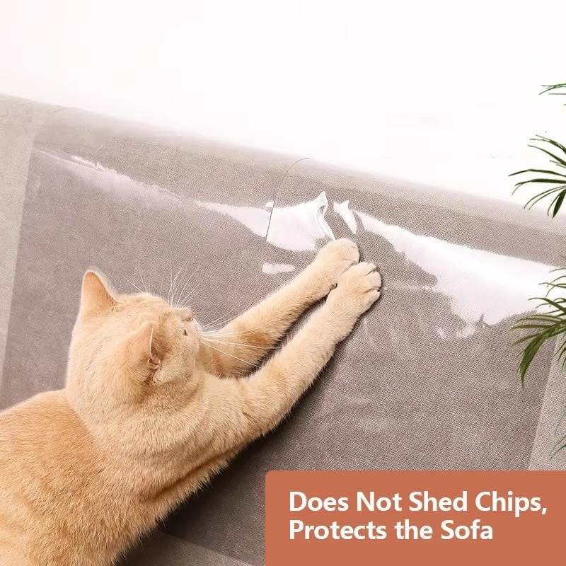 Self-Adhesive Cat Scratch Shield for Furniture, 6.5ft/9.8ft, view 6