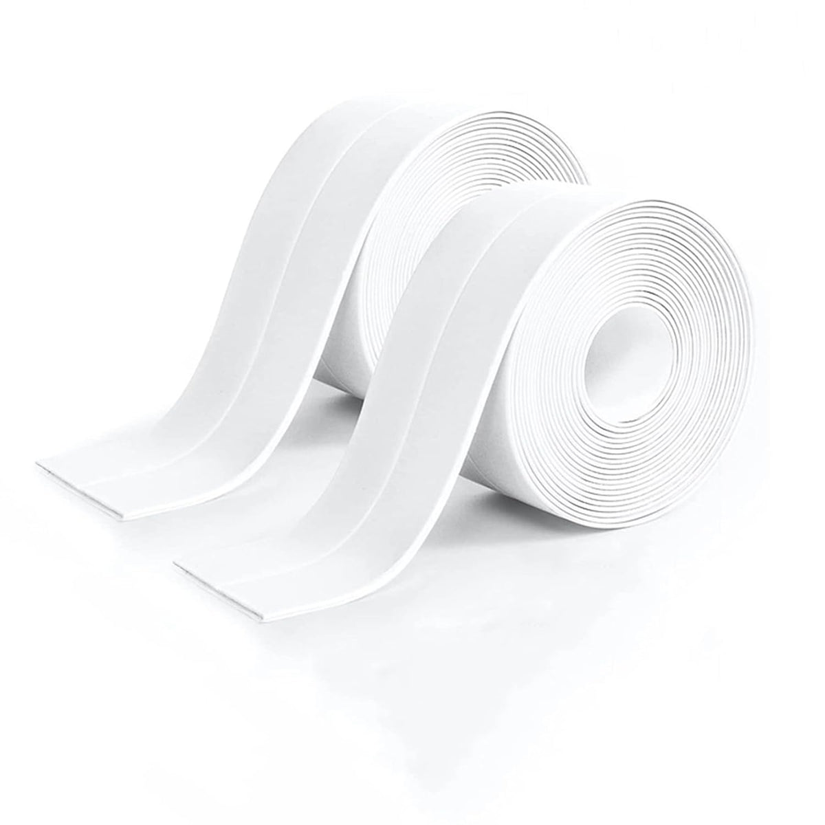 Self-Adhesive PE Caulk Tape, 1.42-Inch Wide, 10.5 Feet, Centre Crease, view 12