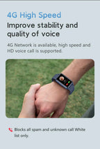 Senior Safety Smartwatch with Fall Detection, GPS and 4G, view 4