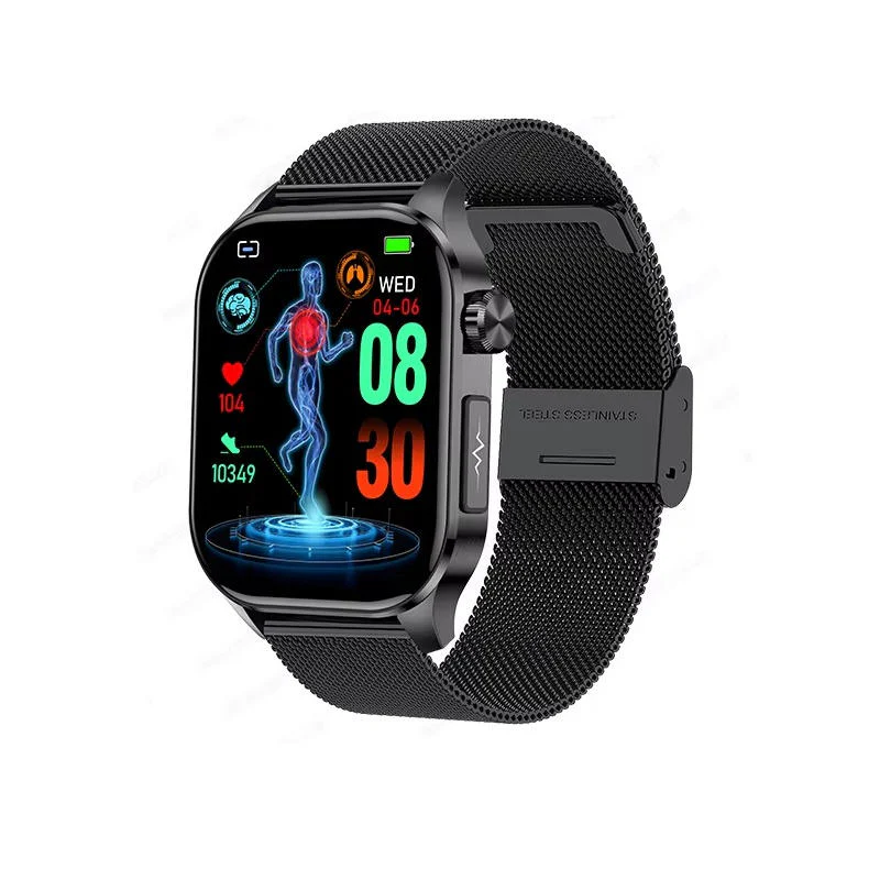 Senior Smartwatch with 2.04-Inch AMOLED Display, Bluetooth Calling and SOS, view 8