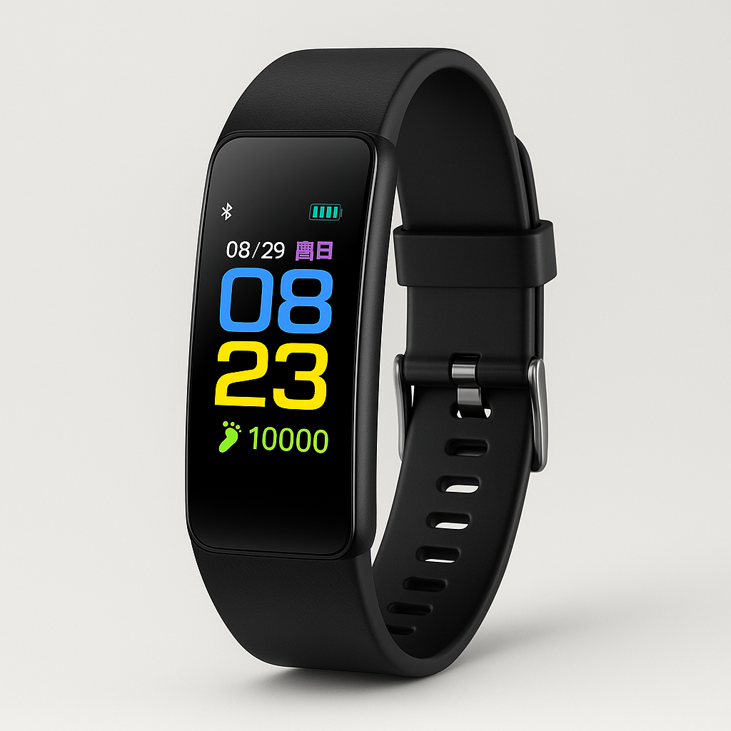 Senior Smartwatch with 2.4 cm LED Screen and Silicone Strap, view 9