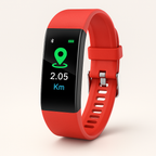 Senior Smartwatch with Fitness Tracking, Silicone Band and 2.4cm Display, view 5