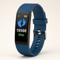 Senior Smartwatch with Fitness Tracking, Silicone Band and 2.4cm Display