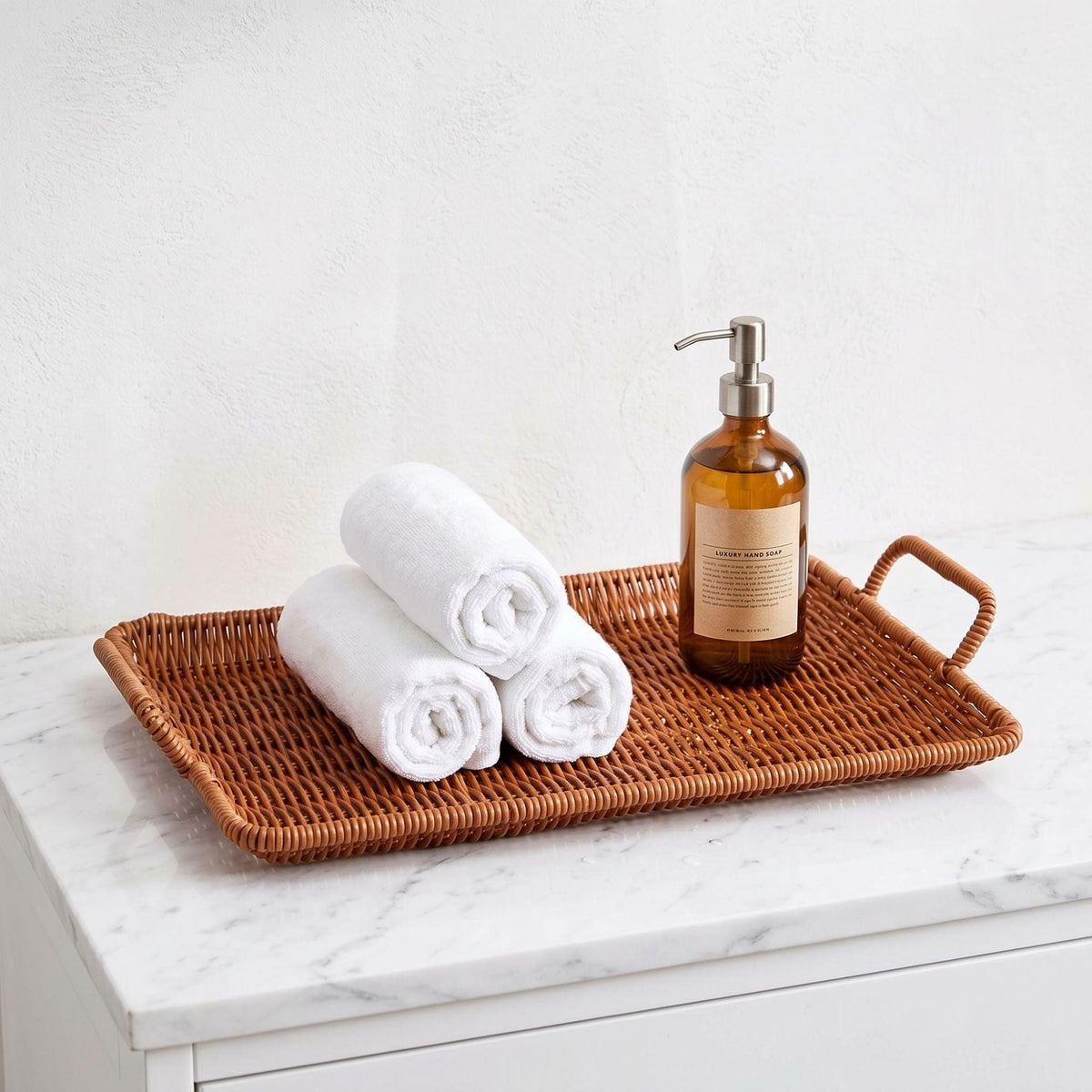 Serving Board Woven Natural Fiber | High & Bury